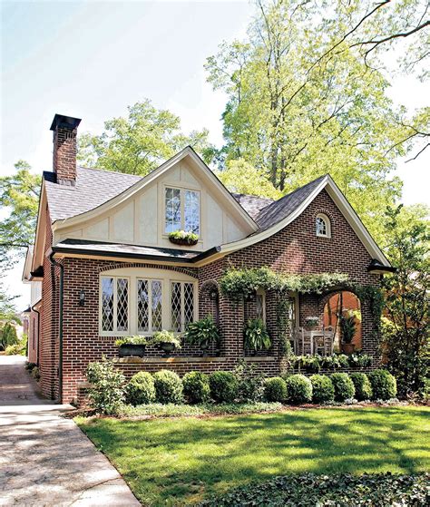 tudor cottage exterior design.